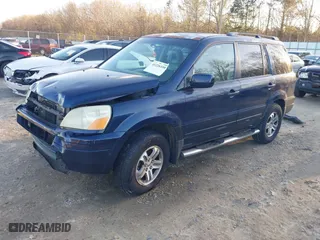 2004 Honda Pilot EX with VIN 2HKYF18564H566356, listed as a IAAI auction lot 41226359 with 363,625 mi miles. Bid and sale history available at carsss.com. Image 19.
