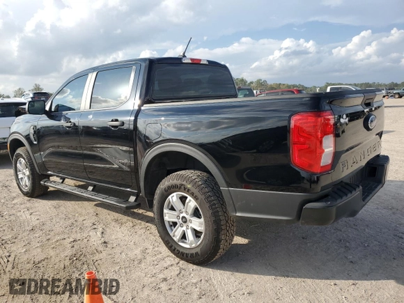 2024 Ford Ranger XL with VIN 1FTER4BH3RLE15041, listed as a Copart auction lot 80215054 with 3,313 mi miles and Salvage Title. Bid and sale history available at carsss.com. Image 2.