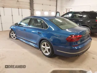 2017 Volkswagen Passat R-Line w/Comfort Pkg with VIN 1VWDT7A33HC033883, listed as a IAAI auction lot 42042563 with 410,105 mi miles. Bid and sale history available at carsss.com. Image 3.