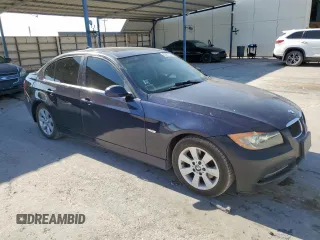 2008 BMW 3 Series 328i with VIN WBAVA37598NL55606, listed as a Copart auction lot 58257725 with 143,619 mi miles and Salvage title. Bid and sale history available at DreamBid. Image 4.
