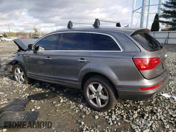 2013 Audi Q7 3.0L TDI Premium with VIN WA1CMAFE9DD000775, listed as a Copart auction lot 83447794 with 129,426 mi miles and Salvage Title. Bid and sale history available at carsss.com. Image 2.