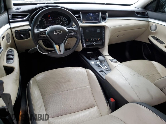 2021 Infiniti QX50 SENSORY with VIN 3PCAJ5CB8MF113455, listed as a Copart auction lot 66349874 with 32,667 mi miles and Salvage Title. Bid and sale history available at carsss.com. Image 8.