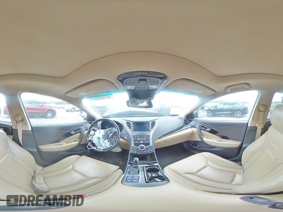 2015 Hyundai Azera Limited with VIN KMHFH4JG2FA479364, listed as a Copart auction lot 60598665 with 145,785 mi miles and Salvage title. Bid and sale history available at DreamBid. Image 14.