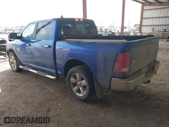 2018 Ram 1500 Big Horn with VIN 1C6RR7LT9JS253293, listed as a IAAI auction lot 41815506 with 97,845 mi miles. Bid and sale history available at carsss.com. Image 3.