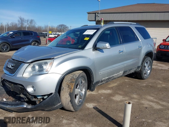 2010 GMC Acadia SLT1 with VIN 1GKLVMED7AJ110609, listed as a IAAI auction lot 41757995 with 183,690 mi miles. Bid and sale history available at carsss.com. Image 17.