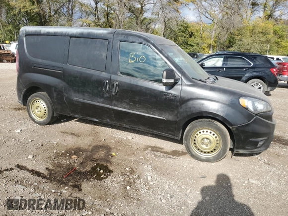 2019 Ram ProMaster City Cargo Tradesman with VIN ZFBHRFAB4K6M53813, listed as a Copart auction lot 72140683 with 249,818 mi miles and . Bid and sale history available at DreamBid. Image 4.