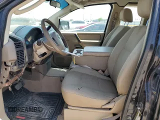 2008 Nissan Titan XE with VIN 1N6BA06A88N301438, listed as a Copart auction lot 59638385 with 122,576 mi miles and Salvage title. Bid and sale history available at DreamBid. Image 7.