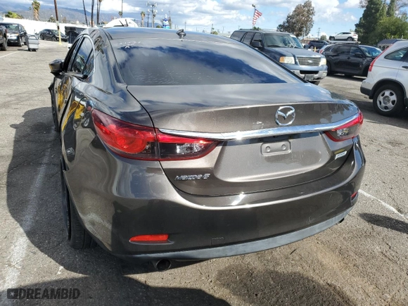 2017 Mazda Mazda6 Touring with VIN JM1GL1V52H1112045, listed as a Copart auction lot 48922535 with 0 mi miles and Salvage Title. Bid and sale history available at carsss.com. Image 6.
