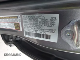 2024 Acura RDX Advance z VIN 5J8TC2H81RL017803, wystawiony jako IAAI lot #42183573 z przebiegiem 6 305 mil mil oraz . Historia ofert i sprzedaży dostępna na DreamBid. Obrazek 9.