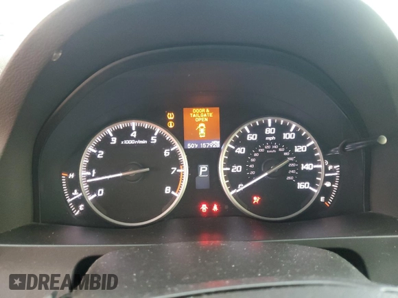 2013 Acura RDX with VIN 5J8TB4H38DL002503, listed as a Copart auction lot 48309265 with 157,928 mi miles and Salvage Title. Bid and sale history available at carsss.com. Image 9.