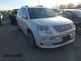 2012 GMC Acadia Denali with VIN 1GKKRTED2CJ141232, listed as a IAAI auction lot 41527714 with 239,697 mi miles and . Bid and sale history available at DreamBid. Image 1.