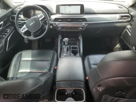 2022 Kia Telluride S with VIN 5XYP6DHC7NG248427, listed as a Copart auction lot 53968555 with 57,517 mi miles and Salvage title. Bid and sale history available at DreamBid. Image 8.