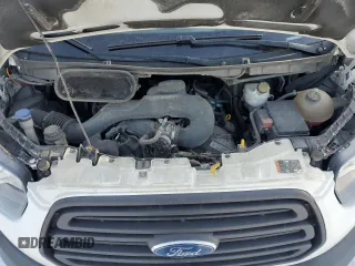 2018 Ford Transit Passenger XL with VIN 1FBVU4XM2JKA03650, listed as a Copart auction lot 46547195 with 108,821 mi miles and Salvage Title. Bid and sale history available at DreamBid. Image 12.