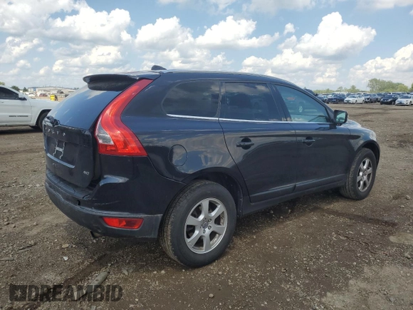 2012 Volvo XC60 PZEV with VIN YV4940DZ4C2302482, listed as a Copart auction lot 61491205 with 92,967 mi miles and Salvage title. Bid and sale history available at DreamBid. Image 3.