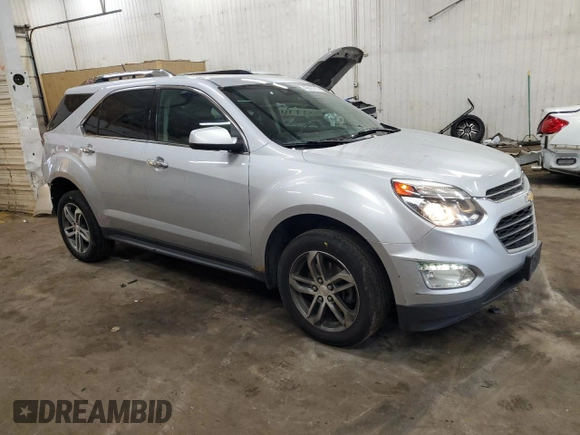 2016 Chevrolet Equinox LTZ with VIN 2GNFLGEK1G6358074, listed as a Copart auction lot 46803745 with 114,601 mi miles and Salvage Title. Bid and sale history available at carsss.com. Image 4.