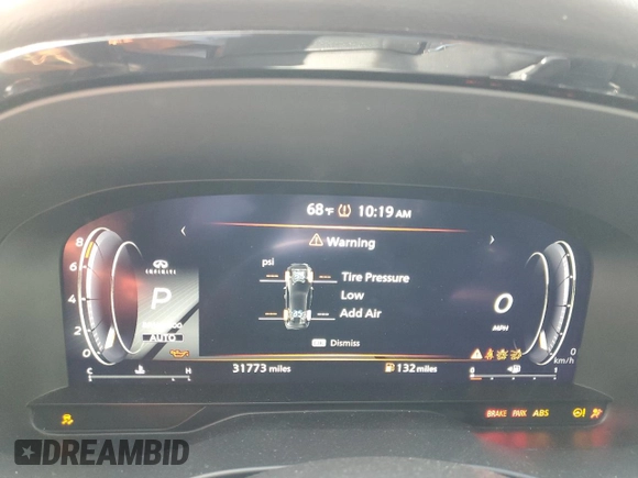 2023 Infiniti QX60 Autograph with VIN 5N1DL1HU0PC376479, listed as a Copart auction lot 48735845 with 31,773 mi miles and Salvage title. Bid and sale history available at DreamBid. Image 9.