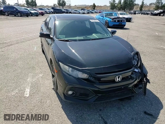 2017 Honda Civic Sedan Si with VIN 2HGFC1E54HH706618, listed as a Copart auction lot 49728275 with 104,159 mi miles and Salvage Title. Bid and sale history available at carsss.com. Image 10.