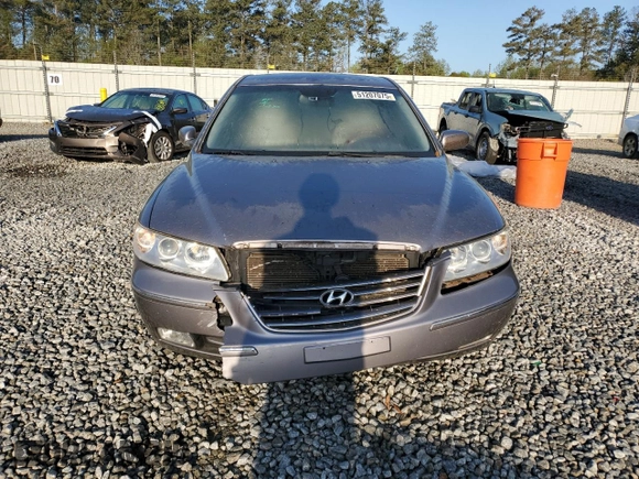 2007 Hyundai Azera SE with VIN KMHFC46F67A186888, listed as a Copart auction lot 51207075 with 128,801 mi miles and Salvage Title. Bid and sale history available at carsss.com. Image 5.