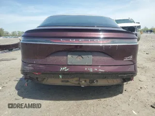 2023 Lucid Air Touring z VIN 50EA1TEA9PA004570, wystawiony jako Copart lot #51908985 z przebiegiem Nie podano mil oraz Szkody całkowita. Historia ofert i sprzedaży dostępna na DreamBid. Obrazek 6.