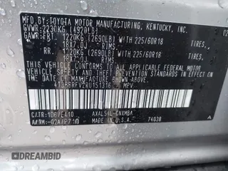 2024 Toyota RAV4 Hybrid XLE Premium z VIN 4T3B6RFV2RU151316, wystawiony jako IAAI lot #42171500 z przebiegiem 4 801 mil mil oraz . Historia ofert i sprzedaży dostępna na DreamBid. Obrazek 9.