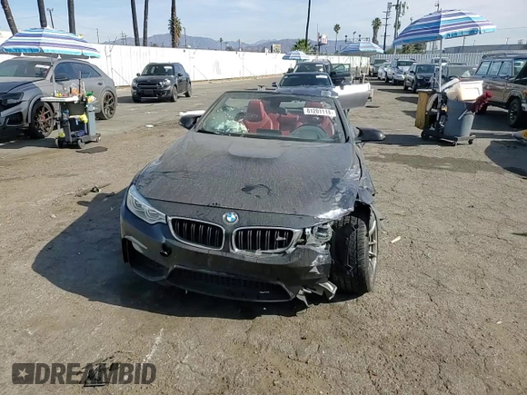 2016 BMW M4 with VIN WBS3U9C50GP969059, listed as a Copart auction lot 81201114 with 0 mi miles and Salvage Title. Bid and sale history available at carsss.com. Image 11.
