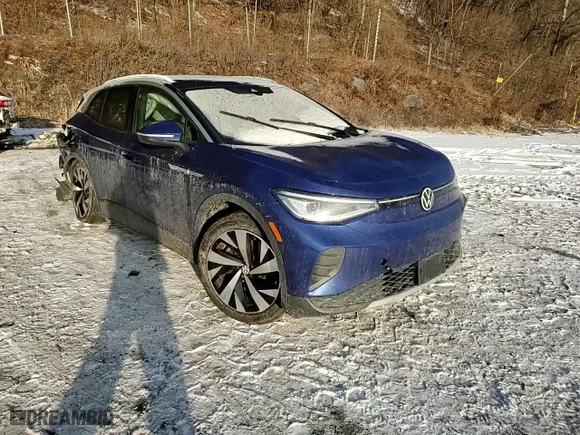 2022 Volkswagen ID.4 Pro S with VIN WVGUNPE26NP065967, listed as a Copart auction lot 86563344 with 41,915 mi miles and Salvage Title. Bid and sale history available at carsss.com. Image 12.
