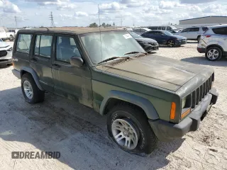 1997 Jeep Cherokee SE with VIN 1J4FT28SXVL540135, listed as a Copart auction lot 77043714 with 0 mi miles and Clean Title. Bid and sale history available at carsss.com. Image 4.
