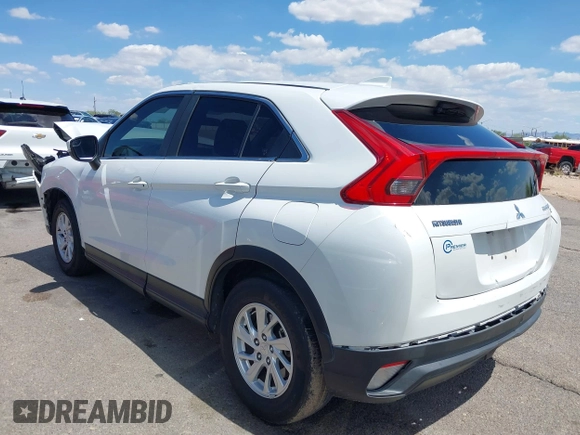 2019 Mitsubishi Eclipse Cross ES z VIN JA4AS3AA9KZ014205, wystawiony jako IAAI lot #42408043 z przebiegiem 107 639 mil mil oraz . Historia ofert i sprzedaży dostępna na DreamBid. Obrazek 3.
