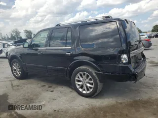 2017 Ford Expedition Limited z VIN 1FMJU1KT6HEA21919, wystawiony jako Copart lot #55009405 z przebiegiem 73 857 mil mil oraz Szkoda całkowita • Salvage title. Historia ofert i sprzedaży dostępna na DreamBid. Obrazek 2.