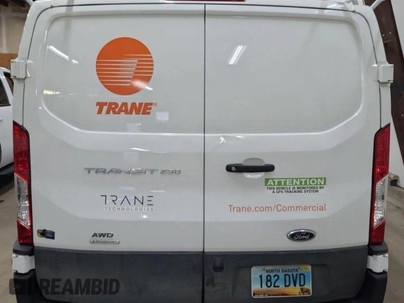 2022 Ford Transit Cargo with VIN 1FTBR2YG8NKA06555, listed as a IAAI auction lot 42409009 with 68,954 mi miles and . Bid and sale history available at DreamBid. Image 1.