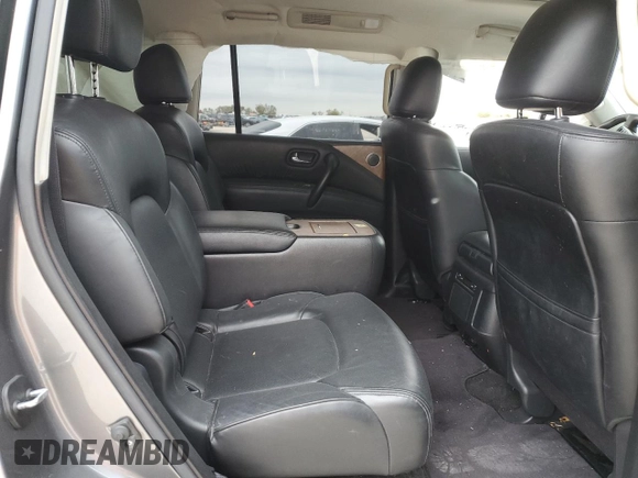 2021 Nissan Armada SL with VIN JN8AY2BAXM9370571, listed as a Copart auction lot 83081584 with 77,776 mi miles and Salvage Title. Bid and sale history available at carsss.com. Image 12.