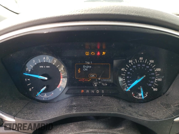 2015 Ford Fusion SE with VIN 1FA6P0H73F5128788, listed as a Copart auction lot 53017415 with 129,900 mi miles and Salvage Title. Bid and sale history available at DreamBid. Image 9.