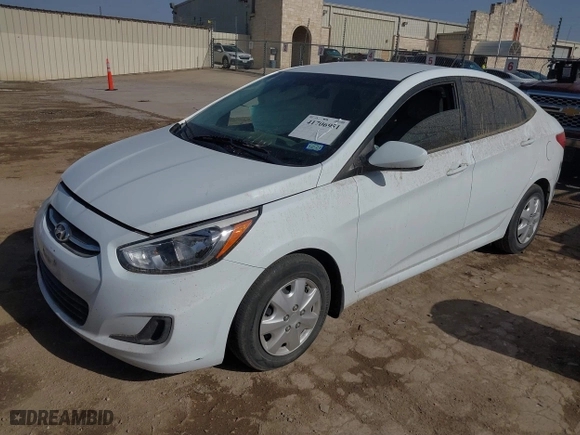 2017 Hyundai Accent SE with VIN KMHCT4AE9HU287179, listed as a IAAI auction lot 41706951 with 50,840 mi miles. Bid and sale history available at carsss.com. Image 17.