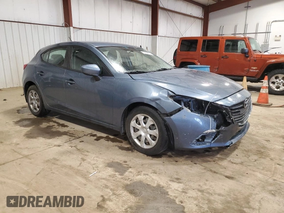 2015 Mazda 3 i Sport with VIN 3MZBM1K74FM148359, listed as a Copart auction lot 50294705 with 50,830 mi miles and Salvage Title. Bid and sale history available at DreamBid. Image 4.