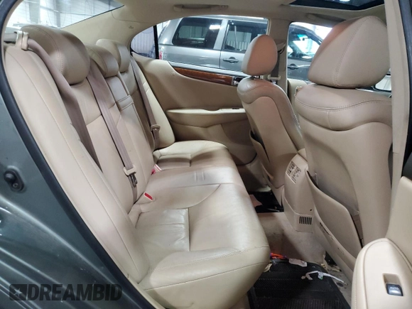 2006 Lexus ES 350 with VIN JTHBA30G665154825, listed as a Copart auction lot 53287775 with 209,694 mi miles and Salvage Title. Bid and sale history available at DreamBid. Image 10.