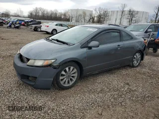 2011 Honda Civic Cpe EX with VIN 2HGFG1B87BH502759, listed as a Copart auction lot 53173955 with 166,965 mi miles and Clean Title. Bid and sale history available at carsss.com. Image 1.