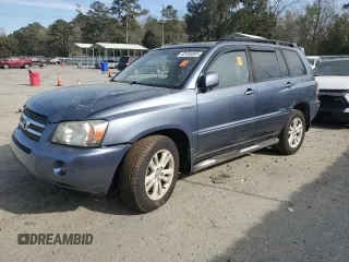 2007 Toyota Highlander Hybrid w/3rd Row with VIN JTEDW21A970019915, listed as a Copart auction lot 49183305 with 132,405 mi miles and Salvage Title. Bid and sale history available at carsss.com. Image 1.