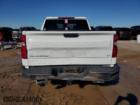 2023 Chevrolet Silverado 1500 LT with VIN 2GCUDDED9P1107846, listed as a Copart auction lot 79633744 with 33,157 mi miles and Salvage Title. Bid and sale history available at carsss.com. Image 6.