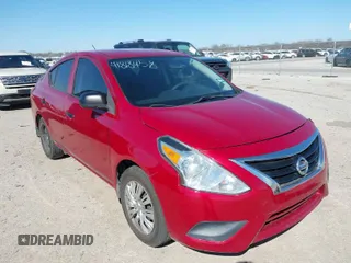 2015 Nissan Versa SV with VIN 3N1CN7AP5FL840101, listed as a IAAI auction lot 41818458 with 156,203 mi miles. Bid and sale history available at carsss.com. Image 1.
