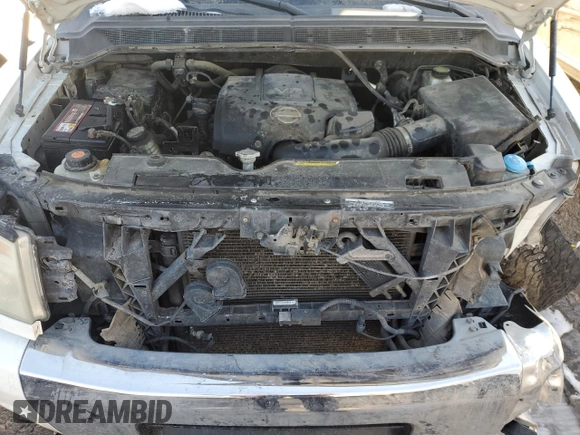 2012 Nissan Titan SV with VIN 1N6AA0EC1CN326088, listed as a Copart auction lot 42799335 with 163,218 mi miles and Salvage Title. Bid and sale history available at carsss.com. Image 13.