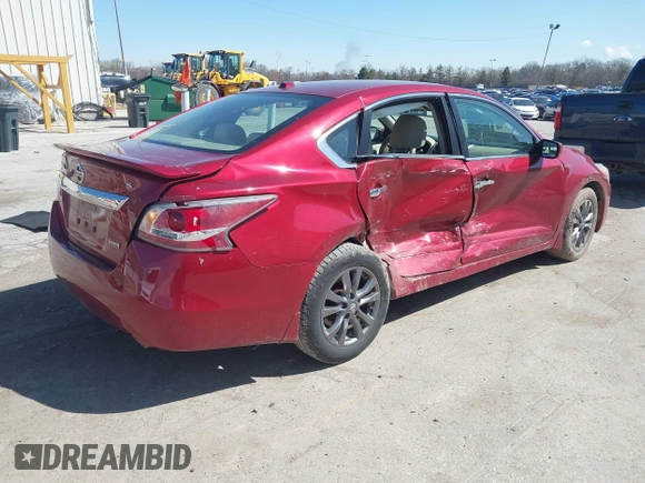 2015 Nissan Altima S with VIN 1N4AL3AP4FC567740, listed as a IAAI auction lot 41975549 with 108,169 mi miles and . Bid and sale history available at DreamBid. Image 4.