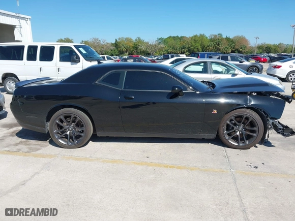 2021 Dodge Challenger R/T Scat Pack Widebody with VIN 2C3CDZFJ0MH526642, listed as a IAAI auction lot 41732334 with 43,391 mi miles. Bid and sale history available at carsss.com. Image 14.