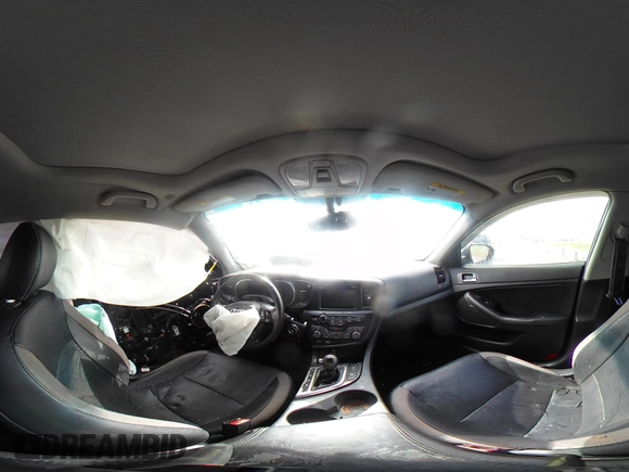 2013 Kia Optima EX with VIN KNAGM4AD8D5049836, listed as a IAAI auction lot 42040438 with Not Provided miles. Bid and sale history available at carsss.com. Image 18.