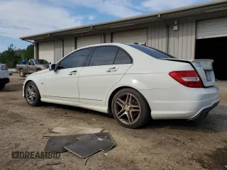 2012 Mercedes-Benz C 350 Sport with VIN WDDGF5HB5CR202063, listed as a Copart auction lot 71667944 with 138,507 mi miles and Salvage Title. Bid and sale history available at DreamBid. Image 2.