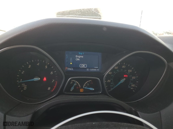 2014 Ford Focus SE with VIN 1FADP3F26EL229916, listed as a Copart auction lot 51135155 with 138,996 mi miles and Salvage Title. Bid and sale history available at carsss.com. Image 9.
