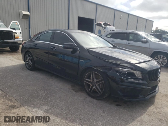 2016 Mercedes-Benz CLA 45 AMG with VIN WDDSJ5CBXGN389636, listed as a Copart auction lot 69937004 with 126,343 mi miles and Salvage Title. Bid and sale history available at DreamBid. Image 4.
