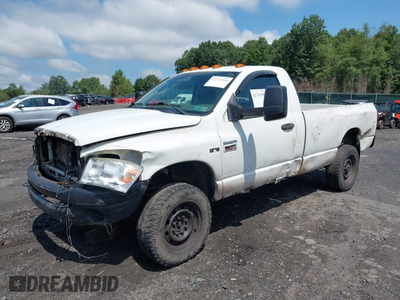 2008 Dodge 2500 ST with VIN 3D7KS26D38G132899, listed as a IAAI auction lot 42747090 with 239,540 mi miles and . Bid and sale history available at DreamBid. Image 17.