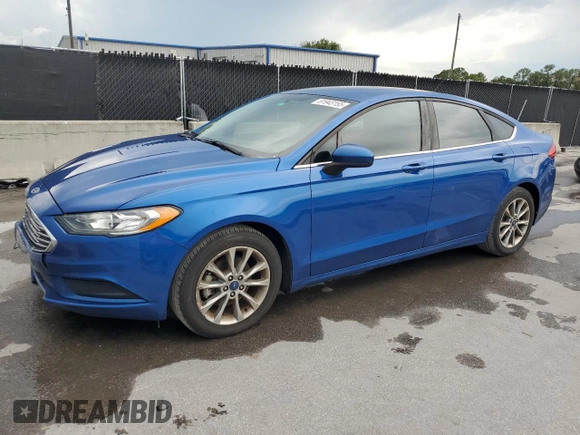 2017 Ford Fusion SE with VIN 3FA6P0H78HR414880, listed as a Copart auction lot 61943155 with 131,616 mi miles and Salvage title. Bid and sale history available at DreamBid. Image 2.