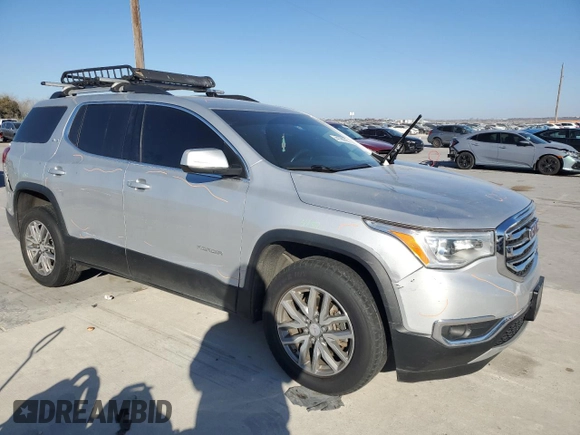 2018 GMC Acadia SLE with VIN 1GKKNSLA4JZ174388, listed as a Copart auction lot 41799795 with 154,454 mi miles and Salvage Title. Bid and sale history available at DreamBid. Image 4.