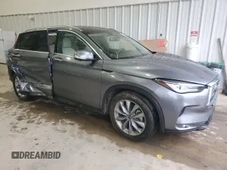 2022 Infiniti QX50 Essential with VIN 3PCAJ5CB9NF105544, listed as a Copart auction lot 39378973 with 10,245 mi miles and . Bid and sale history available at DreamBid. Image 4.